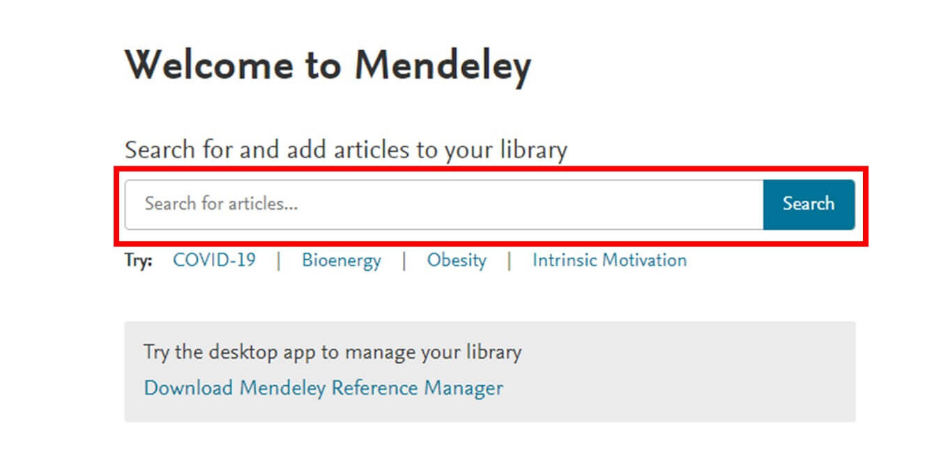 Mendeleyの使い方